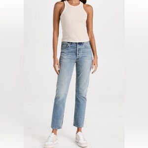 Citizens Of Humanity Light Blue Straight Leg Jeans